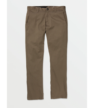 VOLCOM VOLCOM - FRICKIN MODERN STRETCH CHINO PANTS (MUSHROOM)