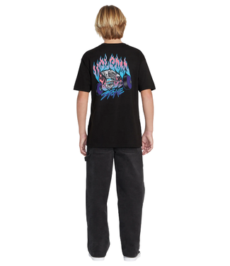 VOLCOM VOLCOM - TRUX KID TEE (BLACK)