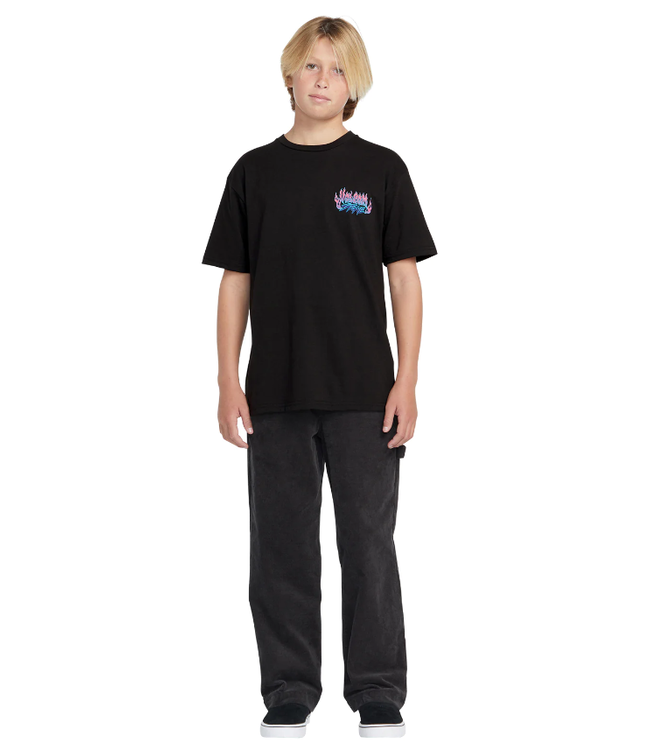VOLCOM VOLCOM - TRUX KID TEE (BLACK)