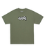 GX1000 GX1000 - THROWIE TEE (MILITARY GREEN)