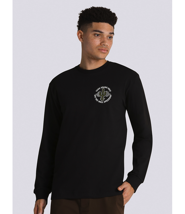 VANS VANS - GRAND PRIX L/S TEE (BLACK)