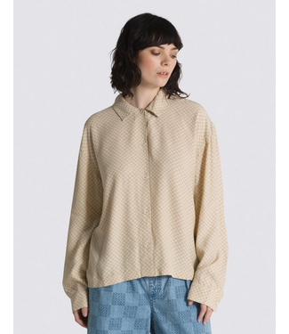 VANS VANS - MORGAN L/S RELAXED TOP (OATMEAL)