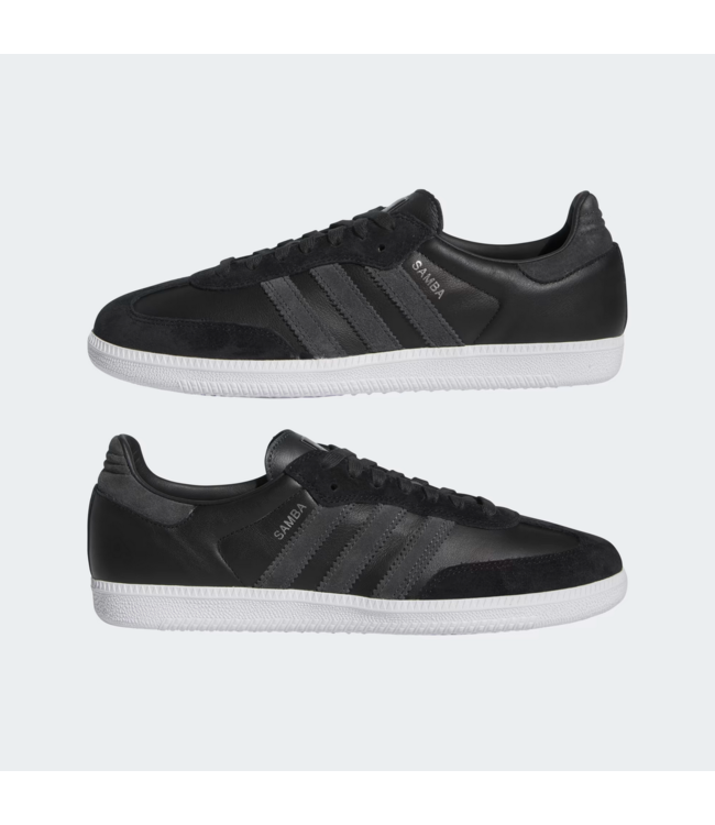 ADIDAS ADIDAS - SAMBA ADV (BLACK/ CARBON/ SILVER)