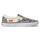 VANS - SKATE SLIP-ON X HOCKEY (WHITE/ SNAKE)