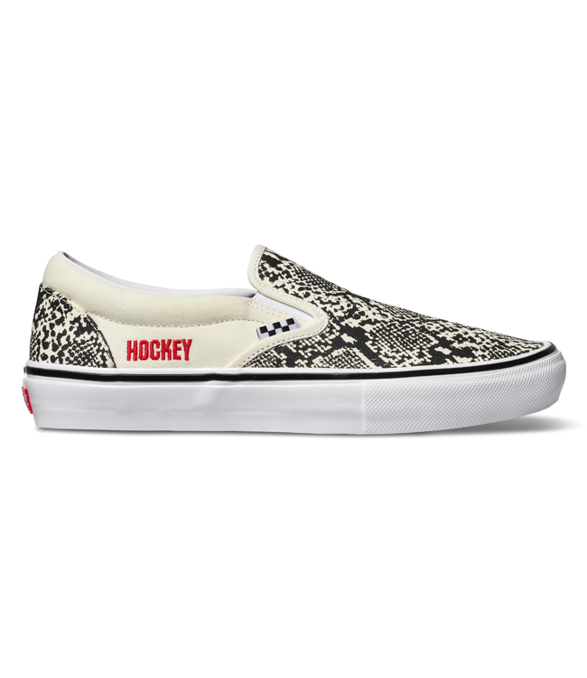 VANS VANS - SKATE SLIP-ON X HOCKEY (BLANC/SERPENT)