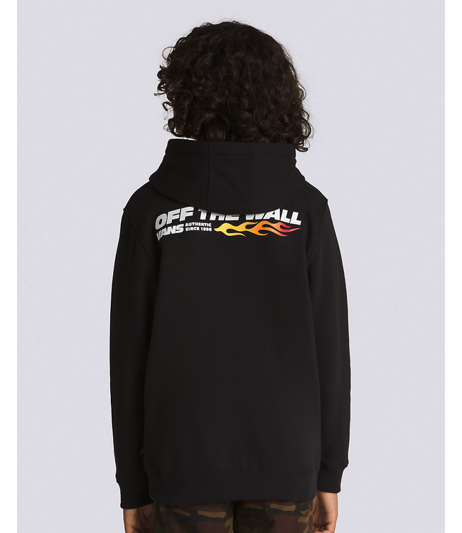 VANS VANS - UP IN FLAMES SWEAT À CAPUCHE ENFANT (NOIR)