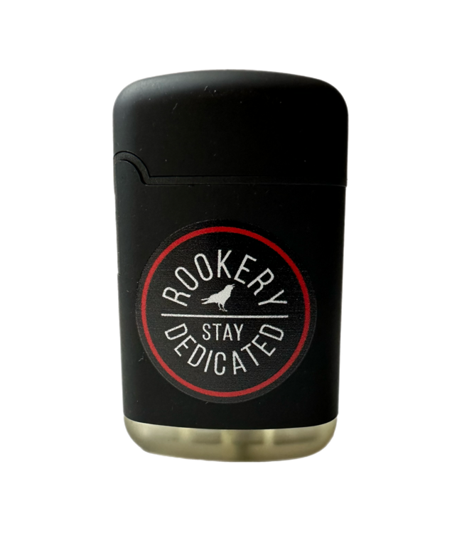 ROOKERY ROOKERY - RECHARGEABLE LIGHTER CIRCLE (BLACK)