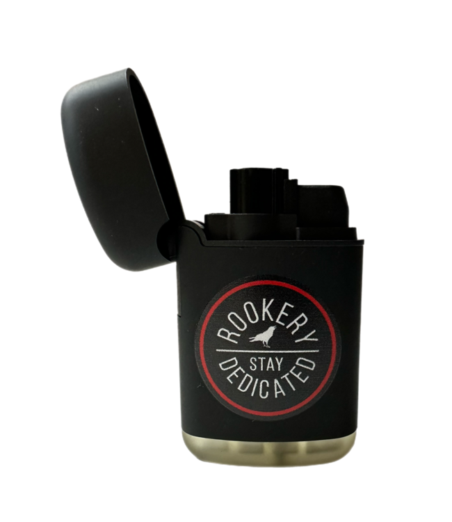 ROOKERY ROOKERY - RECHARGEABLE LIGHTER CIRCLE (BLACK)