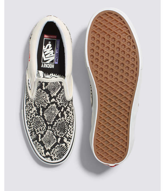 VANS VANS - SKATE SLIP-ON X HOCKEY (BLANC/SERPENT)