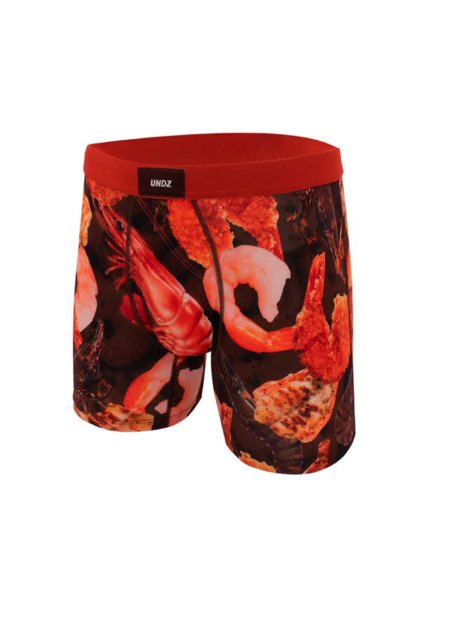 PSD Fire Red 3 Pack Stretch Boxer Briefs - Men's Boxers in Multi