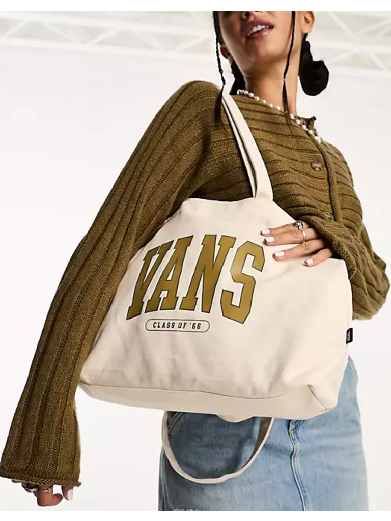 VANS - CAMPUS TOTE BAG (MARSHMALLOW) - Boutique ROOKERY skateshop