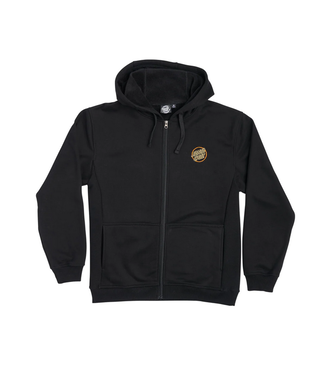 SANTA CRUZ SANTA CRUZ - BREAKER DOT ZIP HOODIE (BLACK)