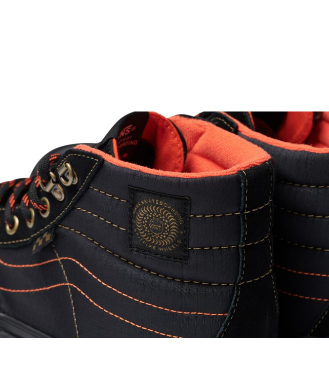 VANS VANS - SPITFIRE SKATE SK8-HI REISSUE (BLACK/ FLAME)