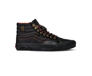 靴 Vans Spitfire Sk8-Hi skate Shop Vans x Spitfire Skate Sk8-Hi Reissue Shoes (black flame