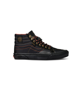 VANS VANS - SPITFIRE SKATE SK8-HI REISSUE (BLACK/ FLAME)
