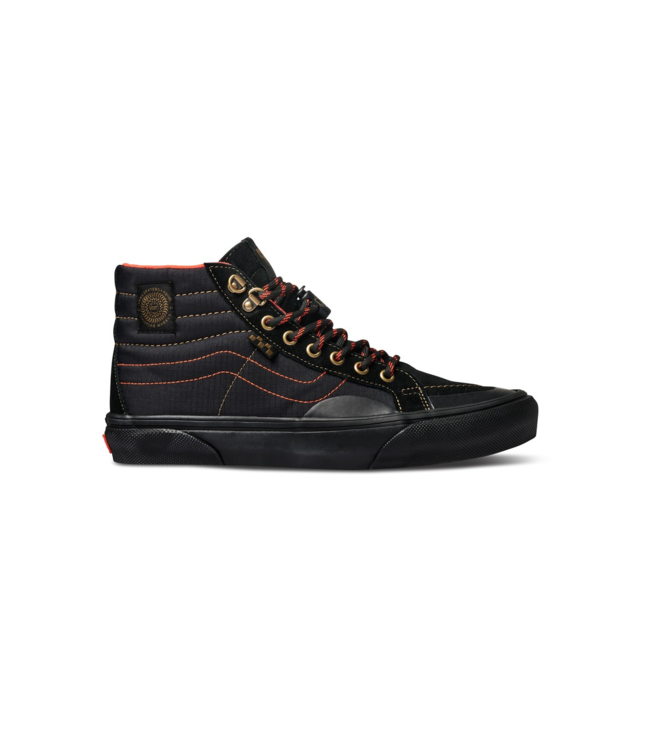 VANS VANS - SPITFIRE SKATE SK8-HI REISSUE (BLACK/ FLAME)