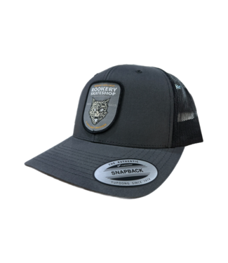 ROOKERY ROOKERY - FIRECRACKER RETRO TRUCKER CAP (CHARCOAL)