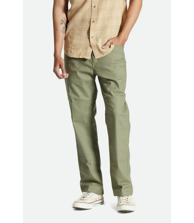 BRIXTON BRIXTON - BUILDERS CARPENTER PANT (OLIVE SURPLUS)
