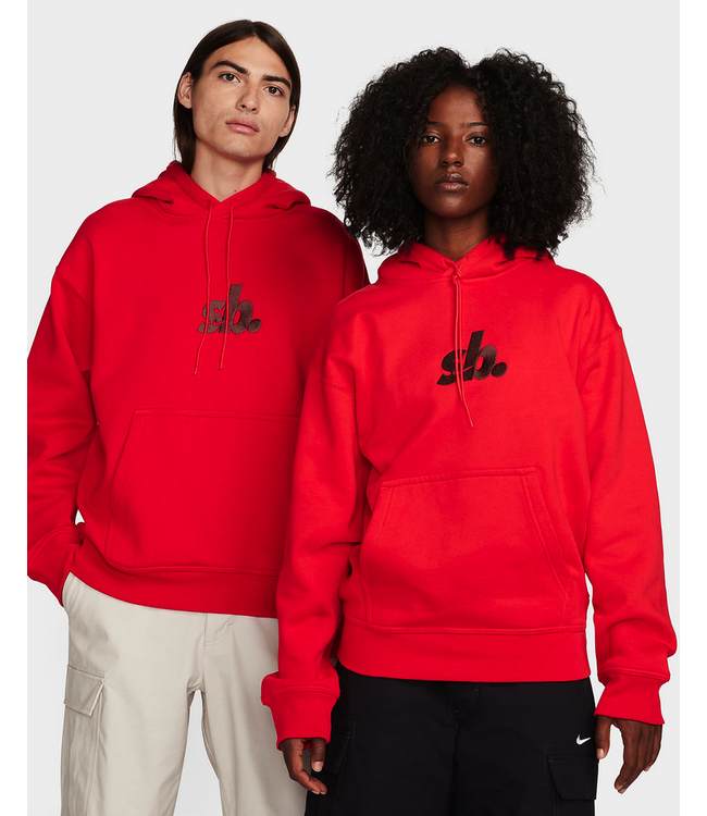 NIKE SB NIKE SB - ESSENTIAL HOODIE (UNIVERSITY RED/ EARTH)