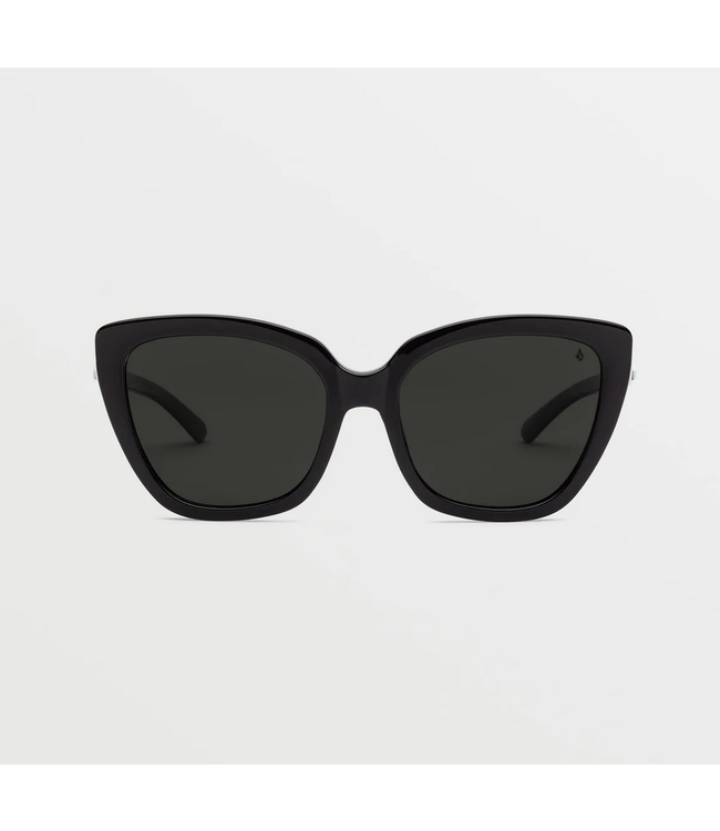 VOLCOM VOLCOM - MILLI SUNGLASSES (GLOSS BLACK/GRAY POLAR)