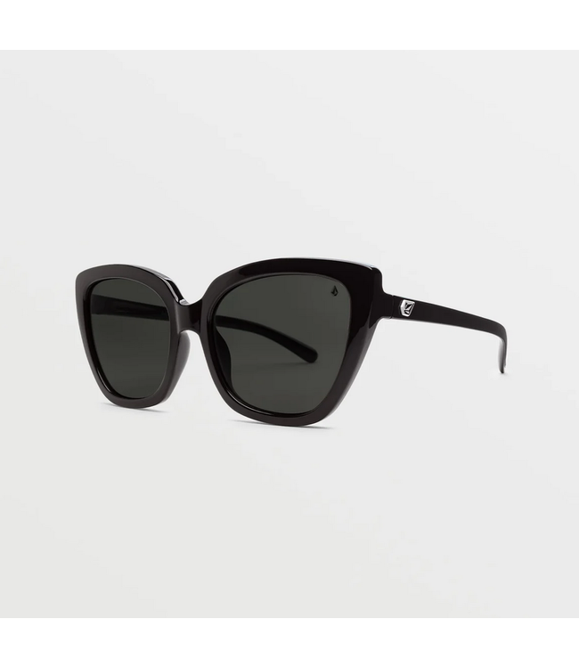 VOLCOM VOLCOM - MILLI LUNETTES DE SOLEIL (NOIR BRILLANT/GRIS POLAR)