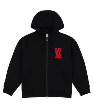 LOVIAH LOVIAH - PARK SWEAT À CAPUCHE ZIPPÉ (NOIR)