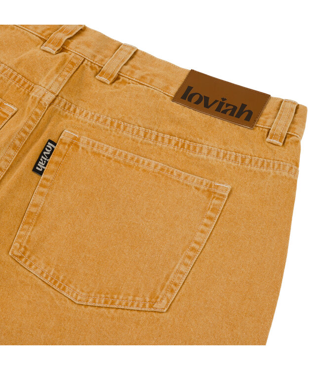 LOVIAH LOVIAH - 5 POCKETS DENIM PANTS (ABRICOT)