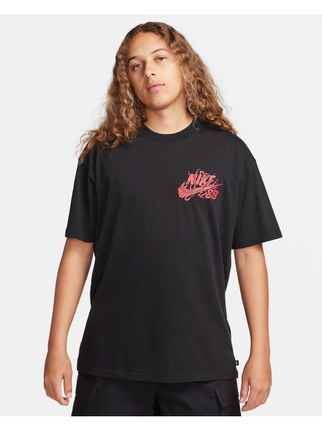 NIKE SB SKYRING SKATE SHORT LOOSE FIT BLACK– Bluetile Skateboards