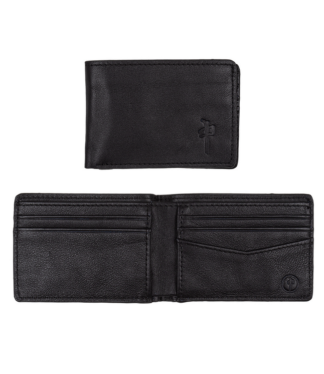 RED DRAGON RDS - PORTE FEUILLE EN CUIR VÉRITABLE (NOIR)