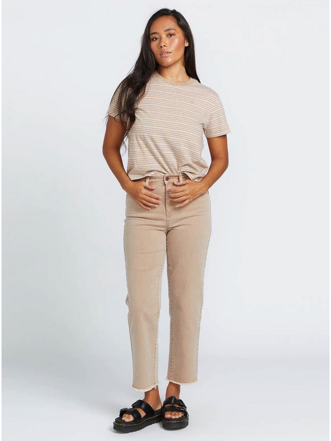 Bdg Color Corduroy High-waisted Relaxed Mom Pant In Tan