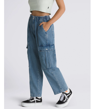 VANS VANS - SIDEWALK PANTALON CARGO EN DENIM (LAVAGE PIERRE)