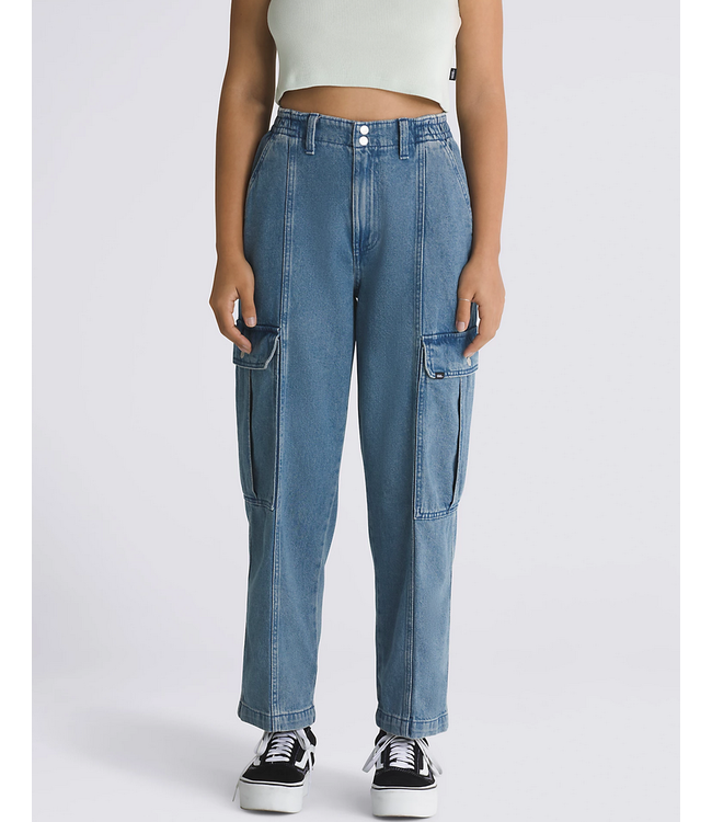 VANS VANS - SIDEWALK DENIM CARGO PANT (STONE WASH)