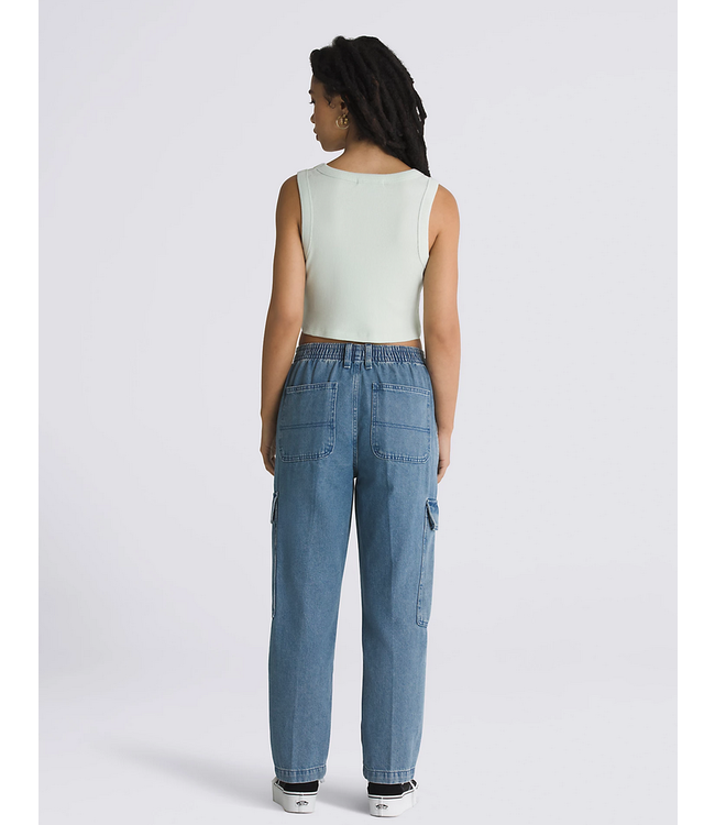 VANS VANS - SIDEWALK DENIM CARGO PANT (STONE WASH)