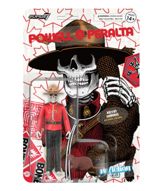 SUPER 7 SUPER 7 - POWELL REACTION FIGURE WAVE 4 KEVIN HARRIS