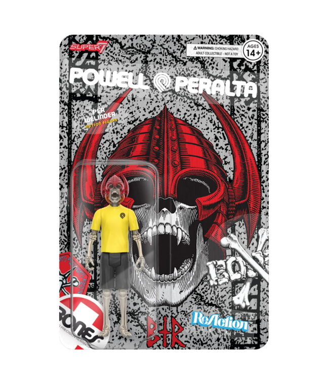 SUPER 7 SUPER 7 - POWELL REACTION FIGURE WAVE 4 PER WELINDER