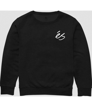 ÉS ÉS - MINI SCRIPT CREWNECK (BLACK)