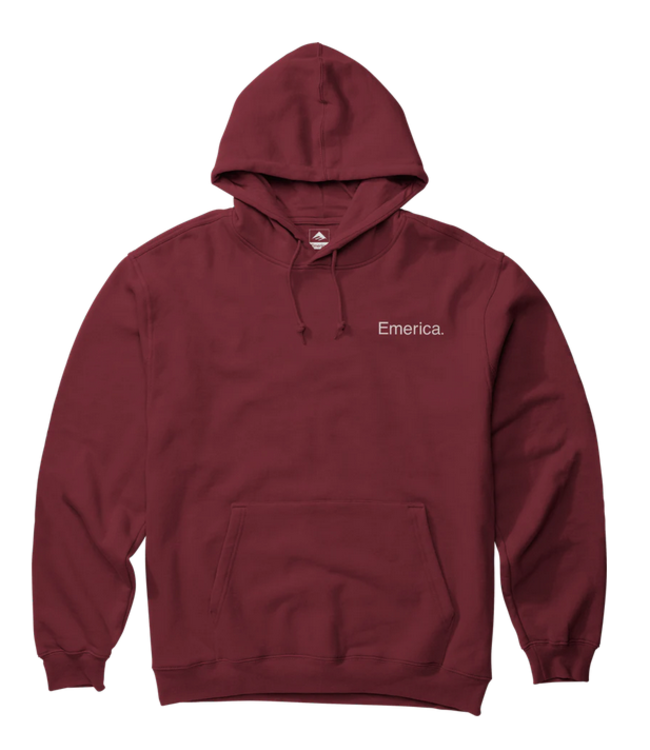 EMERICA - LOCK UP HOODIE (BRIQUE)