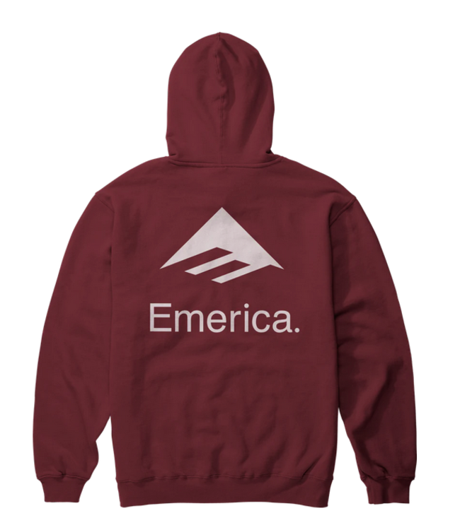 EMERICA - LOCK UP HOODIE (BRICK)
