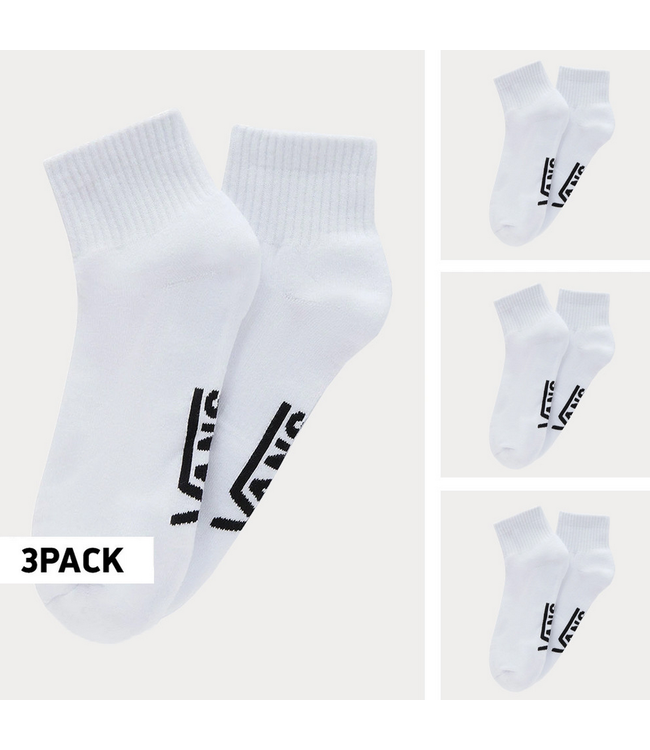 VANS VANS - CLASSIC ANKLE SOCK 3 PACK (WHITE)