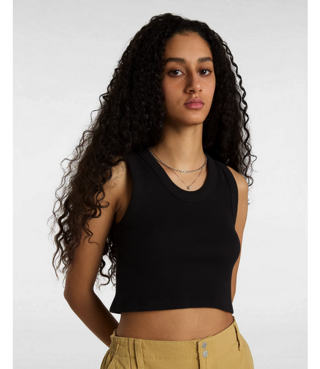 VANS VANS - DREW RIB TANK TOP (BLACK)