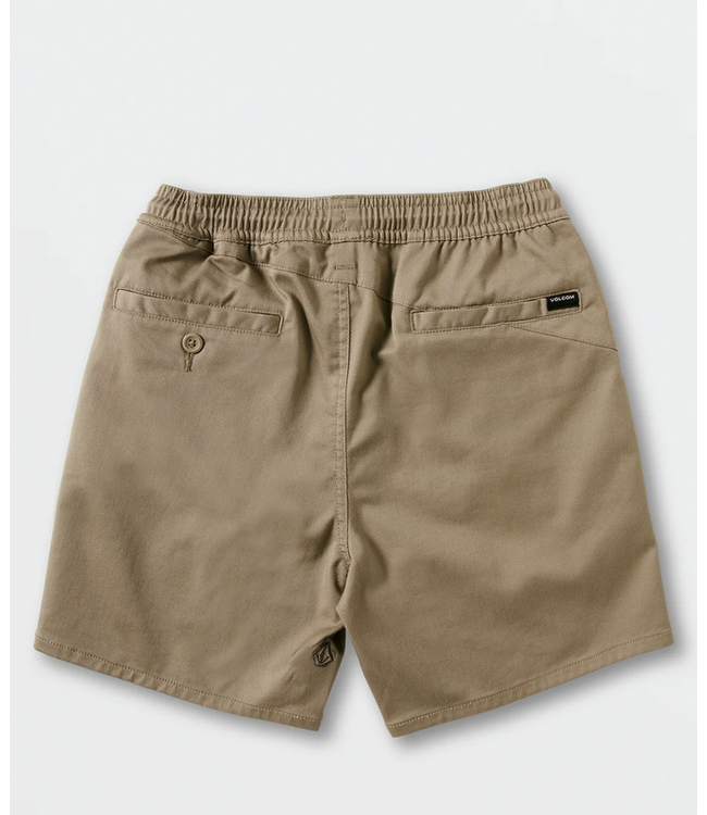 VOLCOM VOLCOM - FRICKIN SHORT ÉLASTIQUE ENFANT 15" (KHAKI)