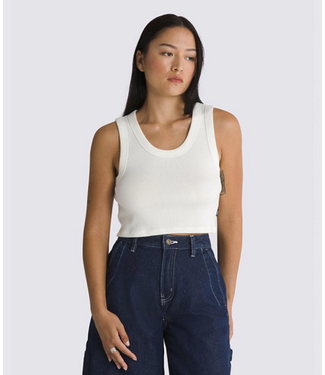 VANS VANS - DREW RIB TANK (MARSHMALLOW)