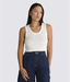 VANS VANS - DREW RIB TANK (MARSHMALLOW)