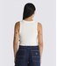 VANS VANS - DREW RIB TANK (MARSHMALLOW)