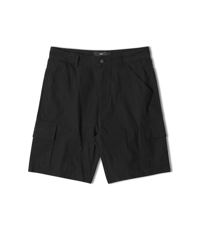 FORMER FORMER - DISTEND CARGO SHORT (WASHED BLACK)
