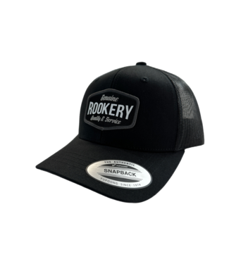 ROOKERY ROOKERY - GENUINE RETRO TRUCKER CAP (BLACK)