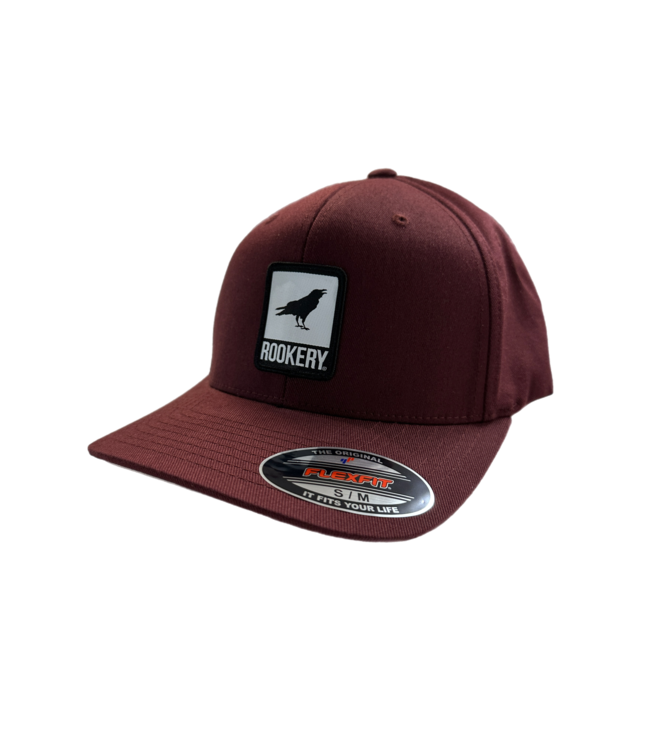 ROOKERY ROOKERY - CORPO FLEXFIT CAP (MAROON)