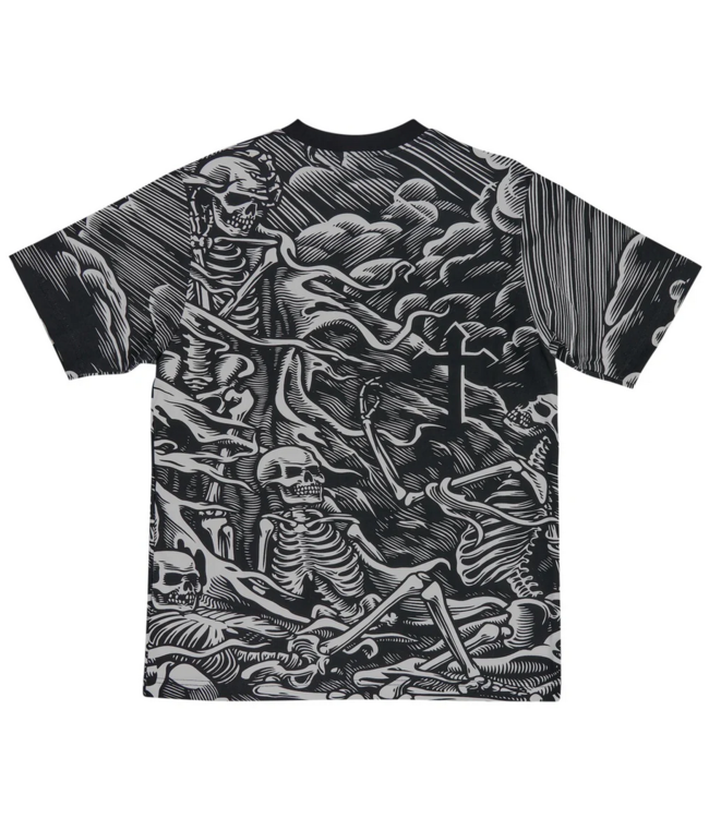 SANTA CRUZ SANTA CRUZ - OBRIEN PURGATORY RINGER TEE (BLACK)