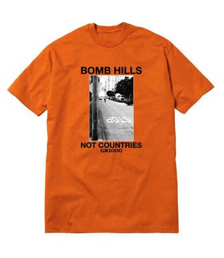 GX1000 GX1000 - BOMB HILLS TEE (ORANGE)