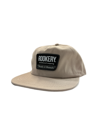 ROOKERY ROOKERY - GAS STATION UNSTRUCTURED CAP (BEIGE)